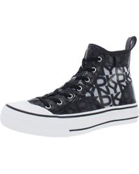 DKNY - Sid Lifestyle Fashion High-top Sneakers - Lyst