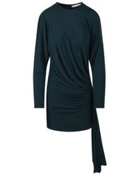 Christopher Esber - Side Cowl Drape Extension Dress - Lyst