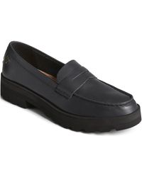 Sperry Top-Sider - Chunky Penny Leather Slip-on Loafers - Lyst