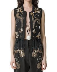 Forte Forte - Frangipane Gardens Waistcoat Vest - Lyst