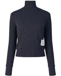 Thom Browne - Long Sleeve Rib Cuff Turtleneck - Lyst