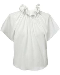 Edeline Lee - Ruff Blouse - Lyst