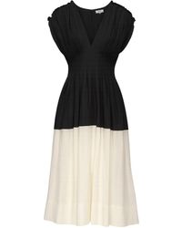 Sea - Nicola Ramie Tank Midi Dress - Lyst
