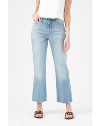 FRAME Denim Le Garcon Cropped Faded Low-rise Slim-leg Jeans in Blue Womens Clothing Jeans Capri and cropped jeans 