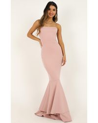 Showpo Way I Feel For You Dress - Pink