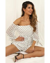 Showpo Always Growing Playsuit - White