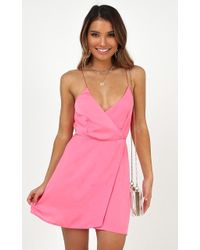Showpo Slip It On Dress - Pink