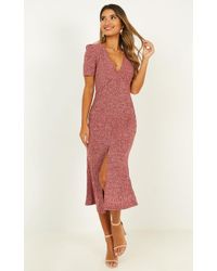 Showpo Warming Up Dress - Multicolour