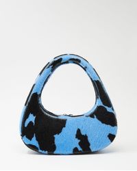 Coperni Baguette Swipe Bag - Blue / Black