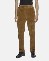 Xander Zhou Ribbed Velour Trousers - Multicolour