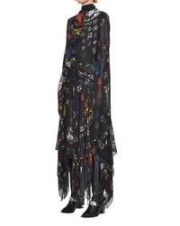Christopher Kane Multi Jewel Georgette Dress - Multicolour
