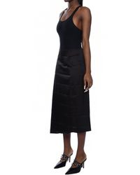 Coperni Black Wrap Skirt