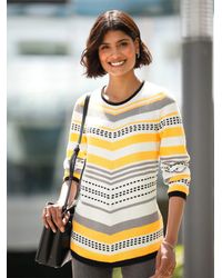 Sieh an! Pullover in Gelb | Lyst DE