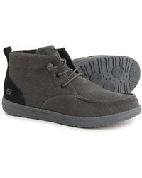skechers mens ankle boots