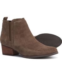 Blondo Suede Imani Chelsea Ankle Boots 