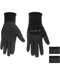 Carhartt mens Full Coverage Micro Foam Nitrile Dipped Glove Cold Weather Gloves