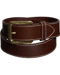 Bed Stu RAMONE Brown Genuine Leather Belt NEW