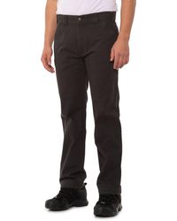 Coleman Flannel-lined Pants in Brown 