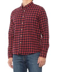 Eddie Bauer Flannel Shirt - Red