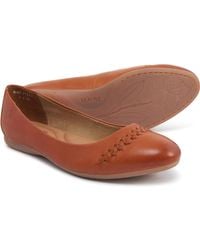 born allie scalloped ballet flat