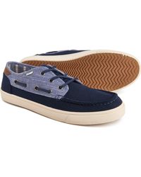 toms canvas boat shoes