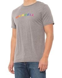 Merrell Mens Kennewick Short Sleeve Shirt Small Renegade