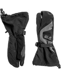 jack wolfskin gloves mens
