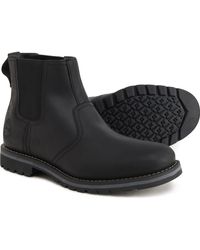 Timberland Mt Washington Chelsea Boots in Black for Men | Lyst