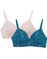 Hurley Wirefree T-shirt Bras - Blue