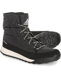 adidas fur boots womens