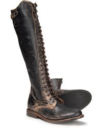 bed stu loxley knee high boot