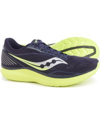 saucony endorphin speed navy citron