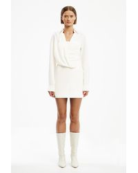 adriana long sleeve mini dress ADRIANA LONG SLEEVE MINI DRESS Lilac