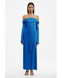SO ONLINE AU - Nadia Long Sleeve Maxi Dress, Color, Size - Lyst