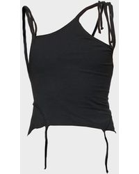 OTTOLINGER Knitted Otto Strap Top - Black