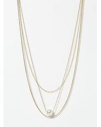Simon's - Pearly Bead Multi - Lyst