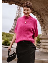Contemporaine - Wool And Mohair Mock - Lyst