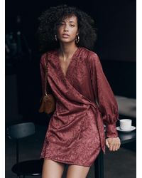Icône - Satin Wrap - Lyst