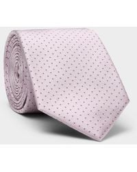 Le 31 - Jacquard Dot 100% Silk Tie - Lyst
