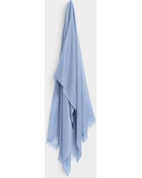Simon's - Lightweight Pleated Scarf - Lyst