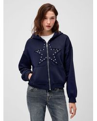 Twik - Studded Star Zip - Lyst