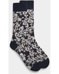 Le 31 - Abstract Flower Dress Socks - Lyst