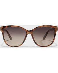 Simon's - Lara Round Polarized Sunglasses - Lyst