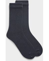 Lindbergh - Solid Bamboo Viscose Socks - Lyst