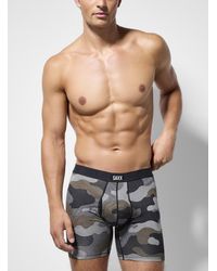 Saxx Underwear Co. - 6" Camouflage Boxer Brief Vibe Xtra - Lyst