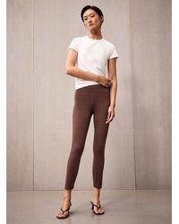 Simon's - Organic Cotton And Recycled Polyester Denim legging - Lyst
