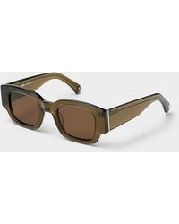 Ami Paris - Rectangular Sunglasses - Lyst