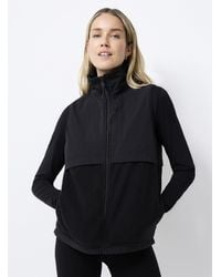 I.FIV5 - Polar Fleece And Nylon Vest - Lyst