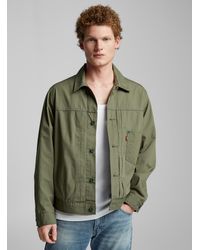 Levi's - Trucker Canvas Jacket - Lyst