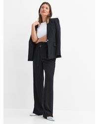 JUDITH & CHARLES - Rowan Pinstriped Belted Pant - Lyst